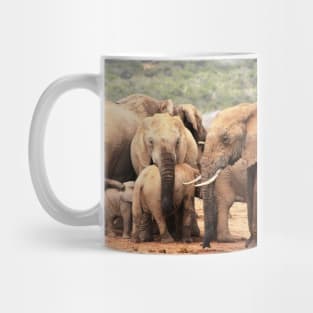 African Wildlife Photography Elephant Bodyguard Mug